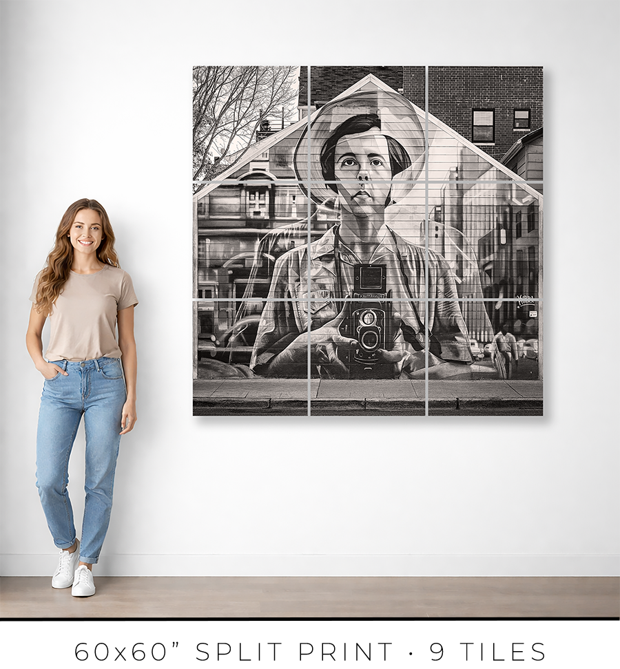 Vivian Maier Mural - Igor Menaker Fine Art Photography