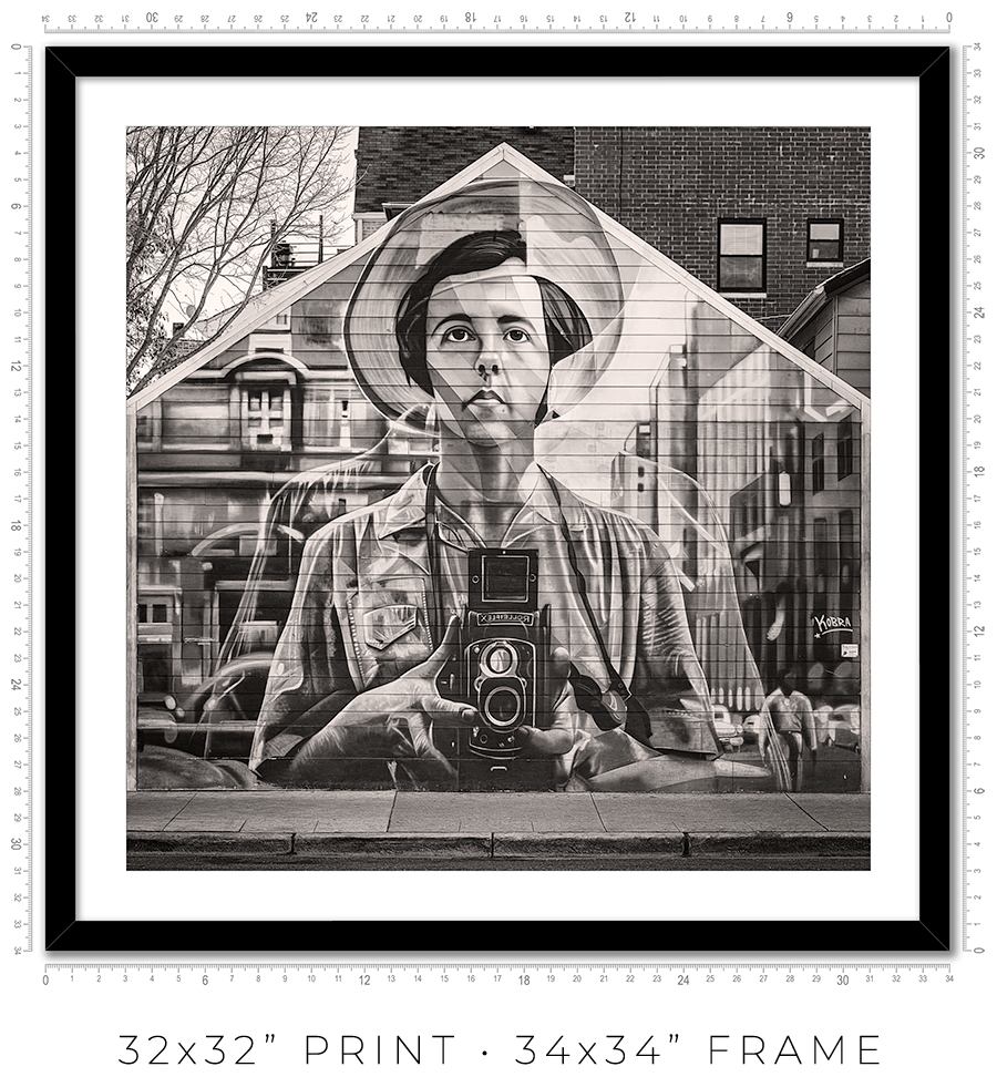 Vivian Maier Mural - Igor Menaker Fine Art Photography