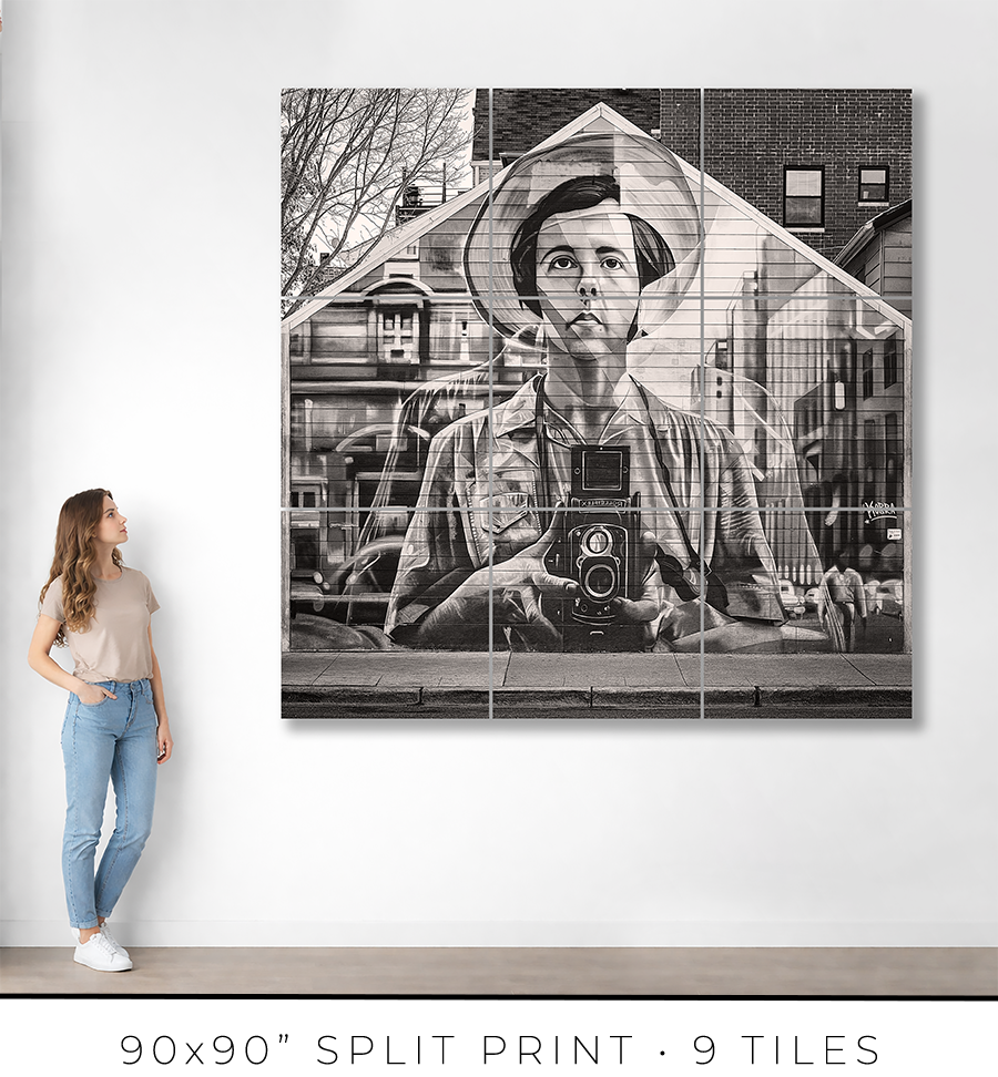 Vivian Maier Mural - Igor Menaker Fine Art Photography