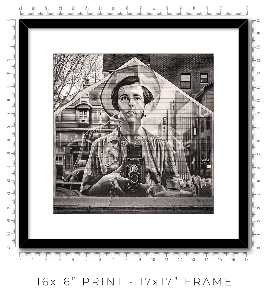 Vivian Maier Mural - Igor Menaker Fine Art Photography