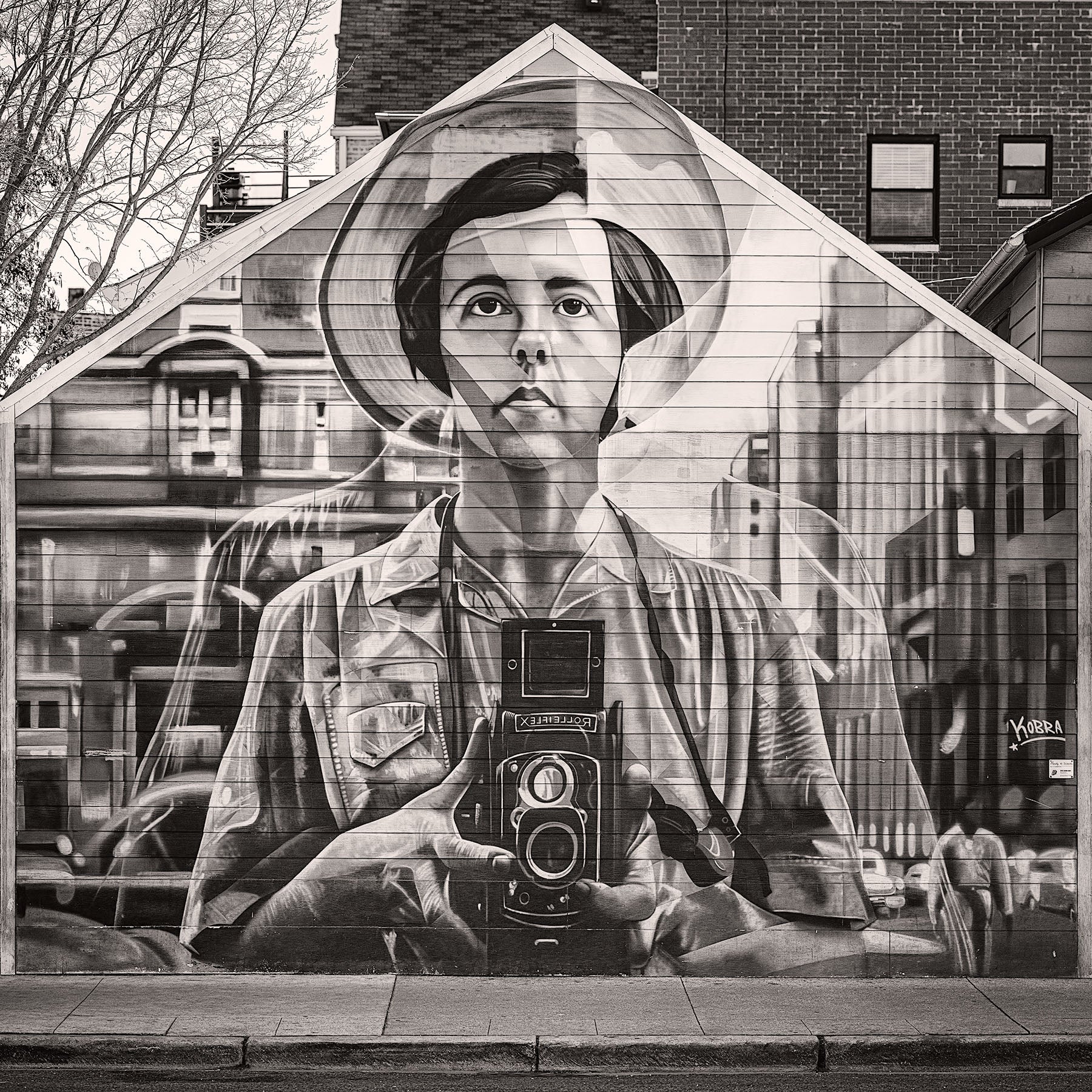 Vivian Maier Mural - Igor Menaker Fine Art Photography