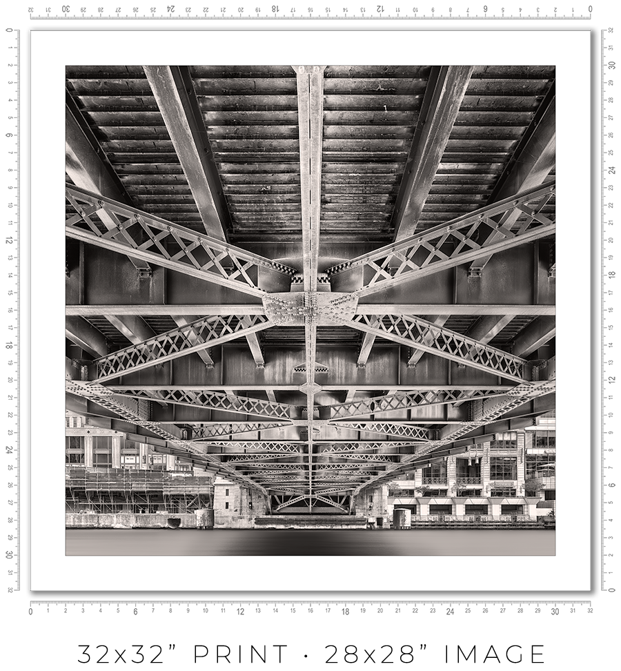 Wells Street Bridge - Igor Menaker Fine Art Photography