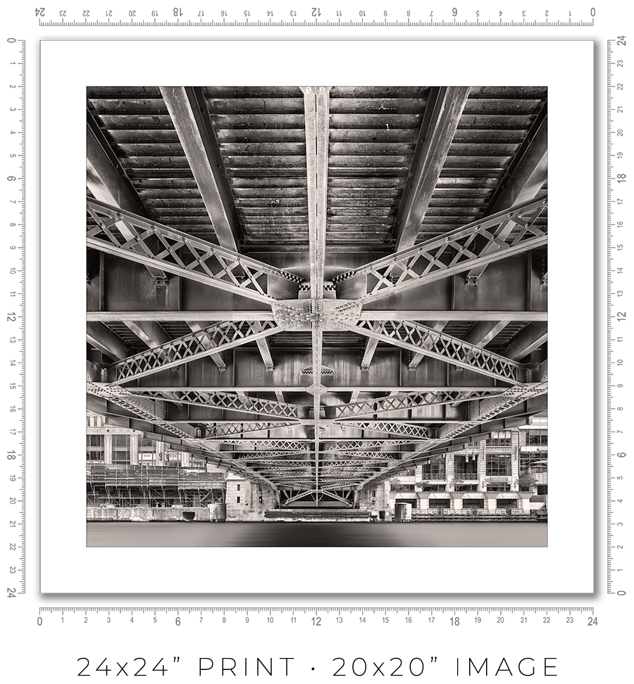 Wells Street Bridge - Igor Menaker Fine Art Photography
