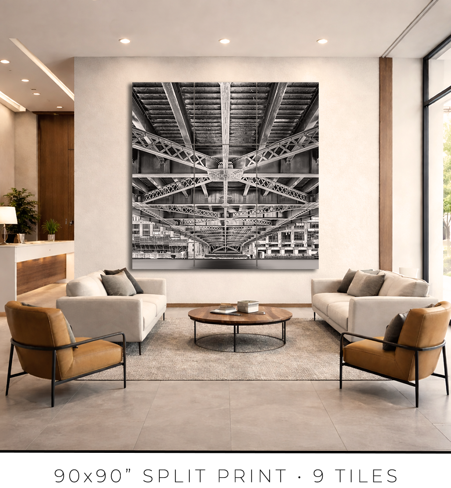Wells Street Bridge - Igor Menaker Fine Art Photography