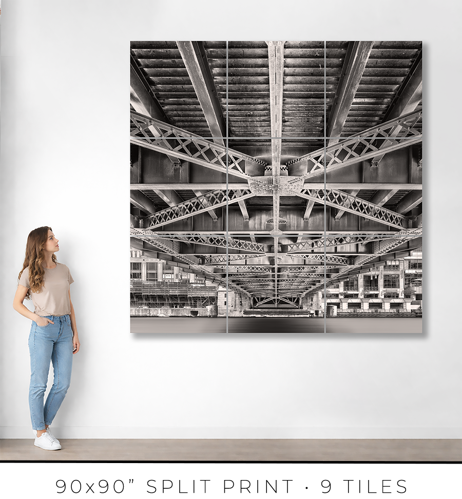 Wells Street Bridge - Igor Menaker Fine Art Photography