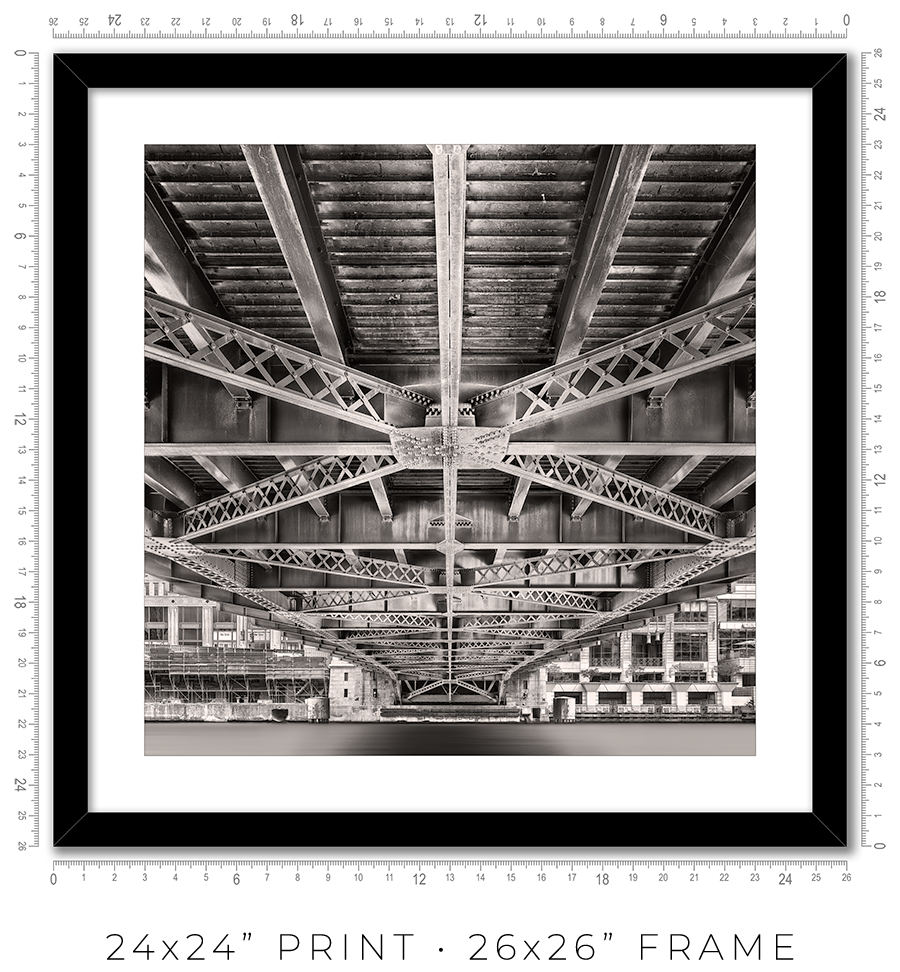 Wells Street Bridge - Igor Menaker Fine Art Photography