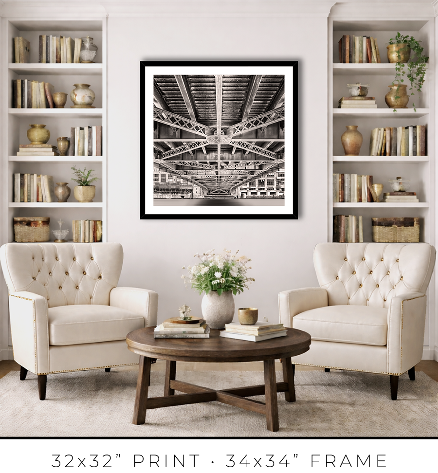Wells Street Bridge - Igor Menaker Fine Art Photography
