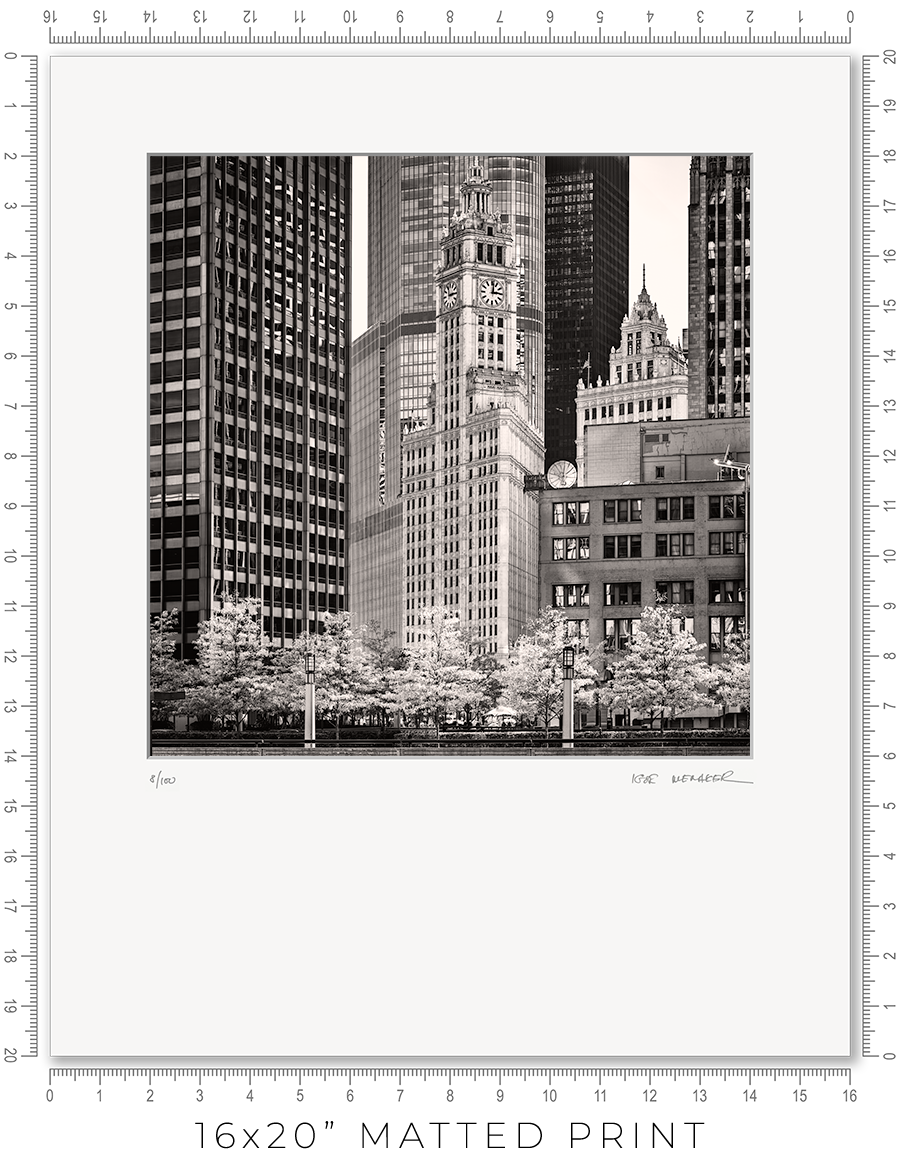 Wrigley Building from East Illinois Street