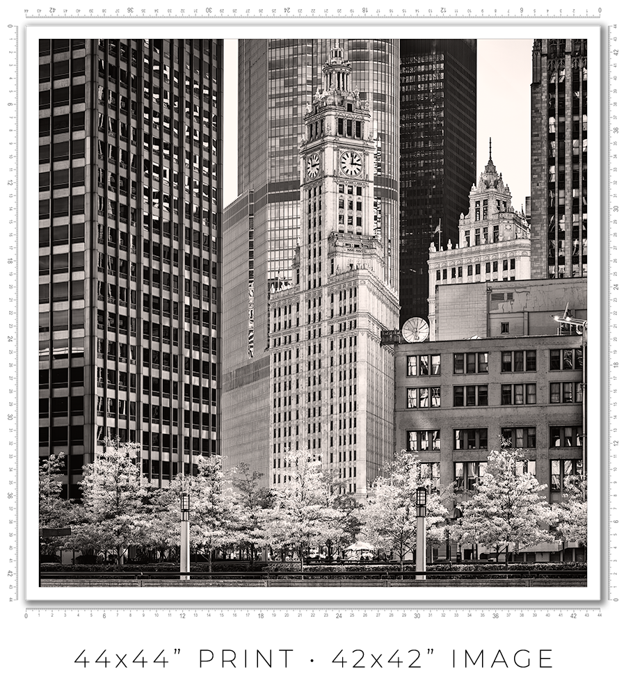 Wrigley Building from East Illinois Street