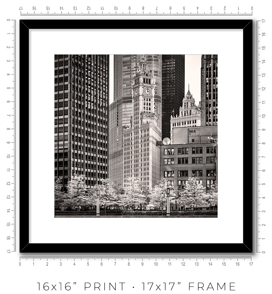 Wrigley Building from East Illinois Street
