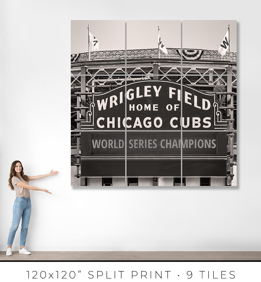 Wrigley Field Marquee - Igor Menaker Fine Art Photography