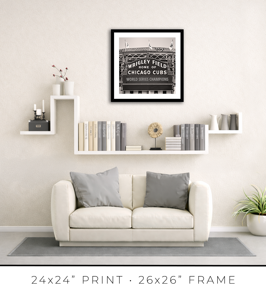 Wrigley Field Marquee - Igor Menaker Fine Art Photography