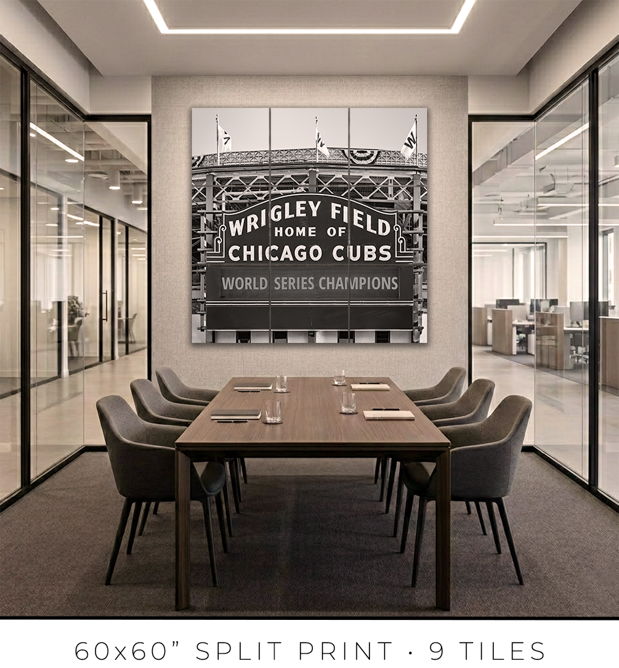 Wrigley Field Marquee - Igor Menaker Fine Art Photography