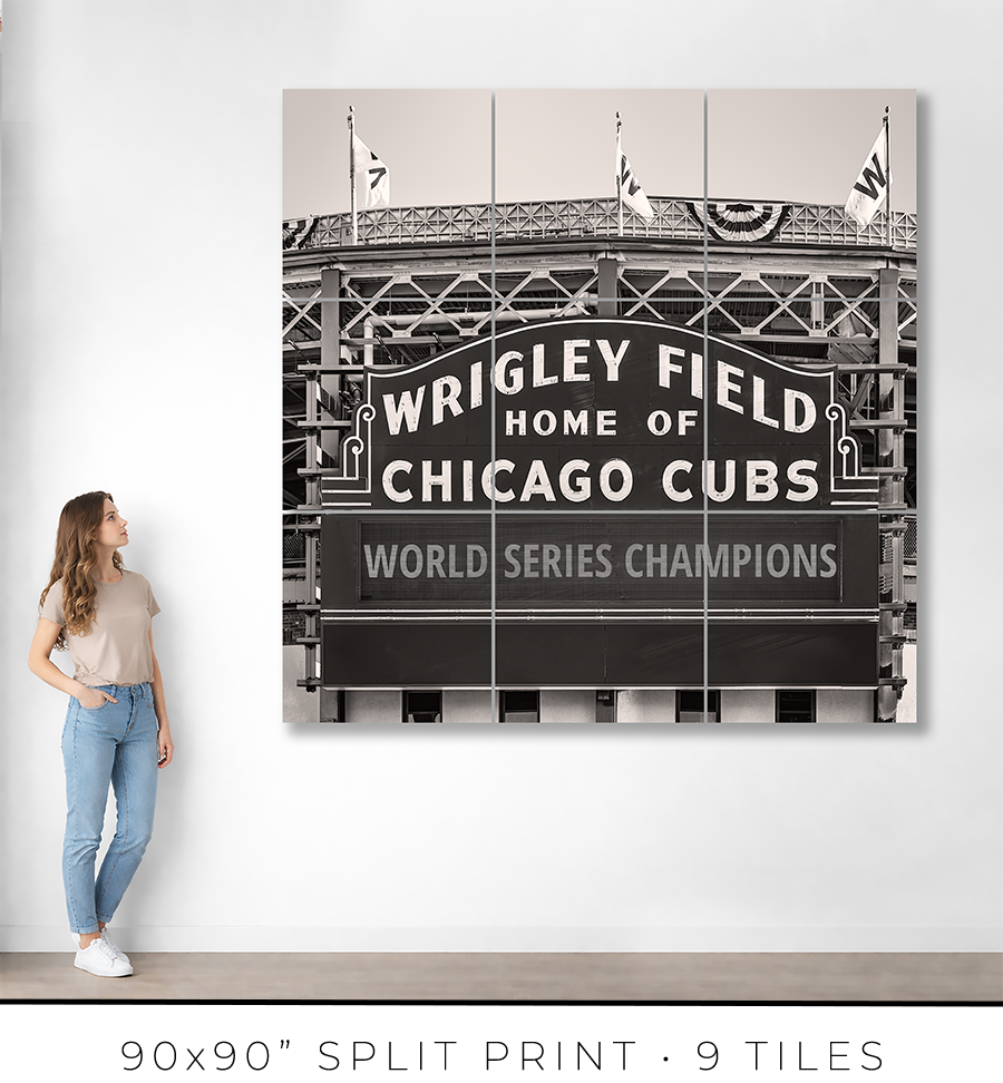 Wrigley Field Marquee - Igor Menaker Fine Art Photography