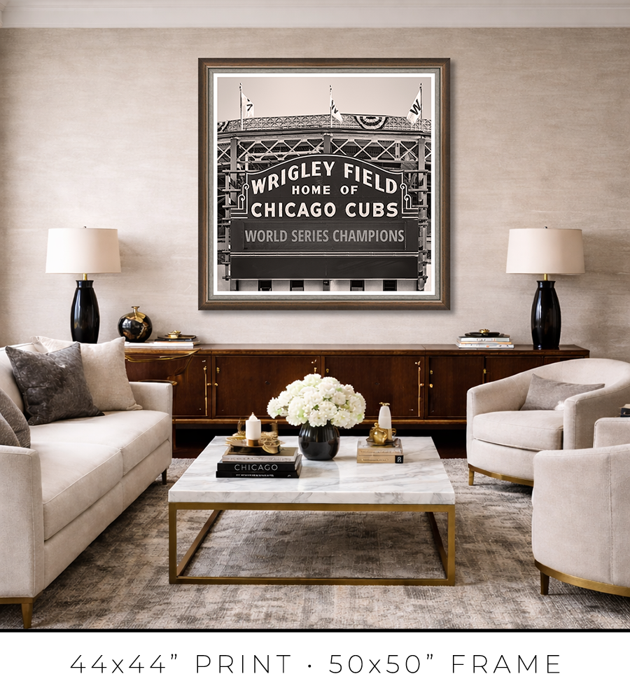 Wrigley Field Marquee - Igor Menaker Fine Art Photography