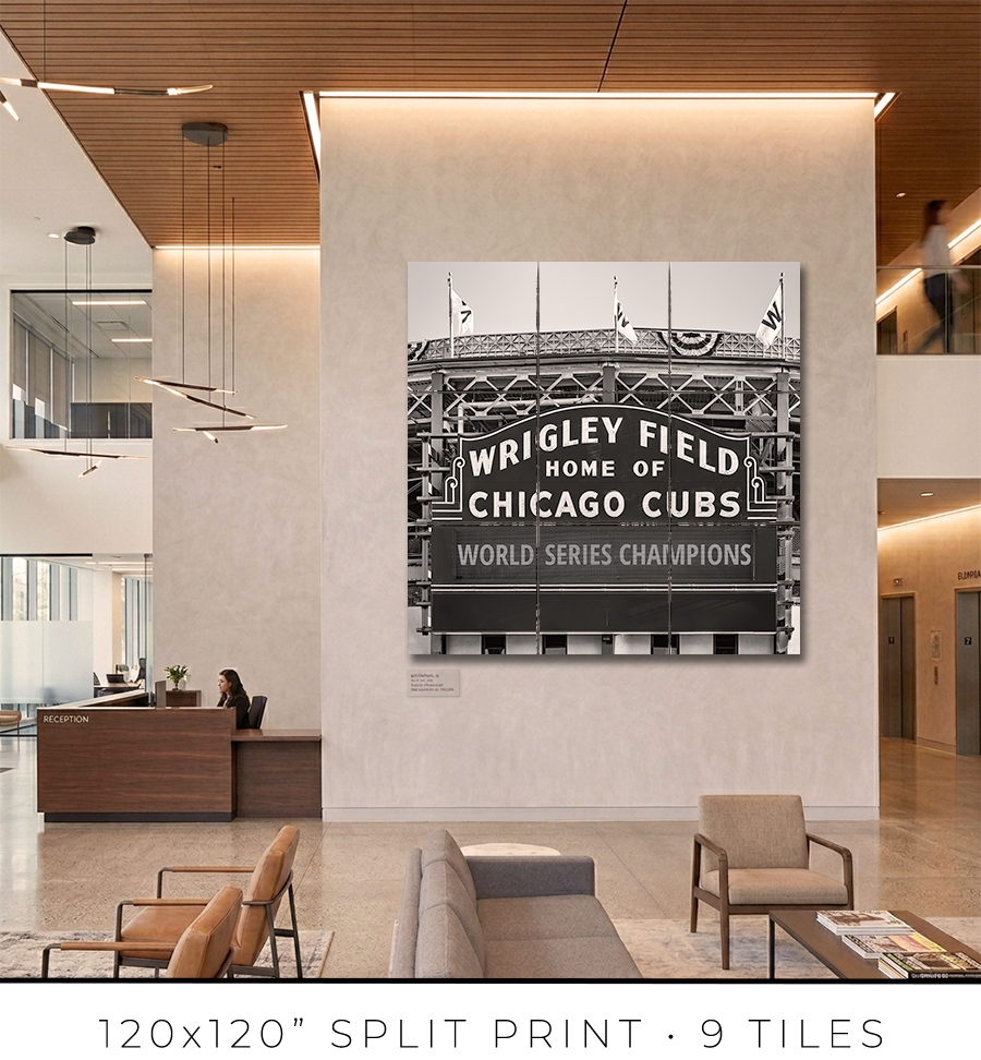 Wrigley Field Marquee - Igor Menaker Fine Art Photography