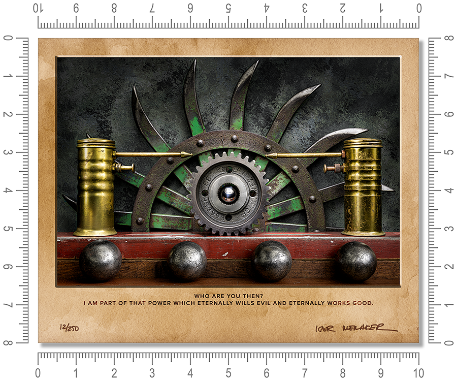 Who are you then? I am part of that power which eternally wills evil and eternally works good.