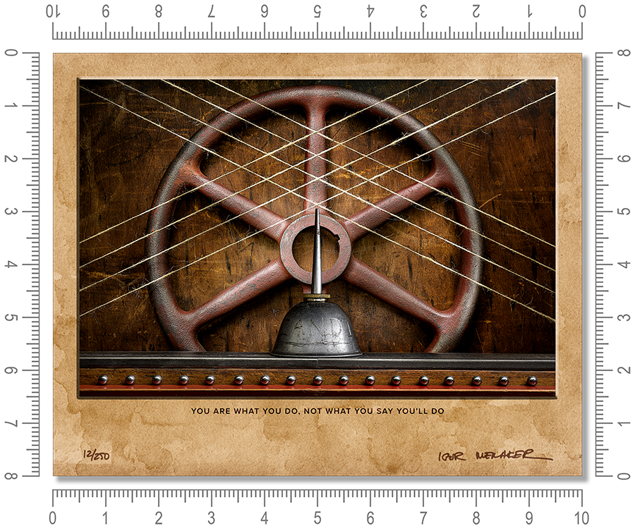 You are what you do, not what you say you'll do