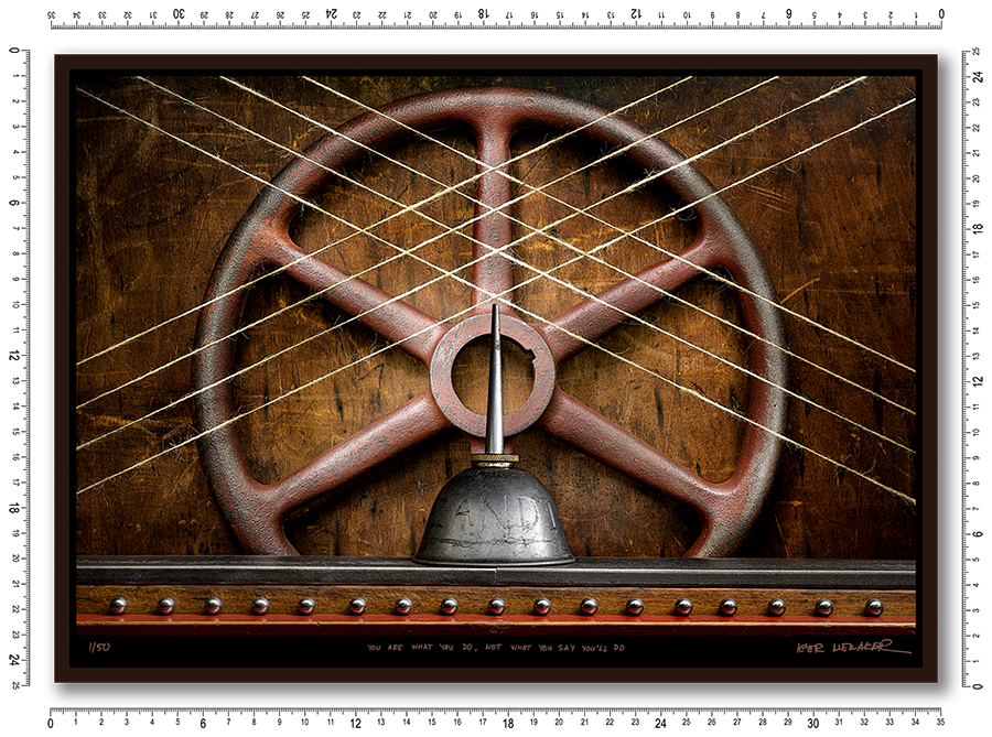 You are what you do, not what you say you'll do