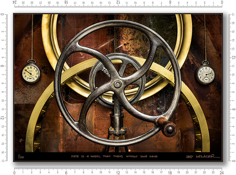 Fate is a wheel that turns without our hand