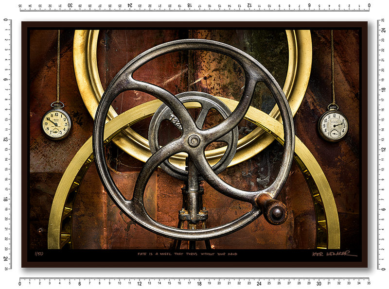 Fate is a wheel that turns without our hand