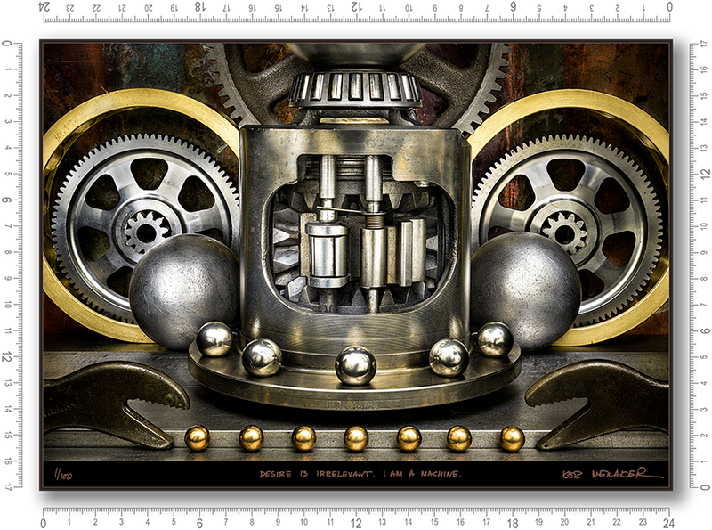 Desire is irrelevant. I am a machine.