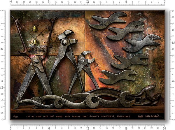 Let us step into the night and pursue that flighty temptress, adventure