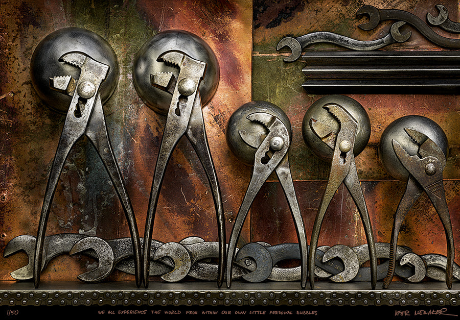 We all experience the world from within our own little personal bubbles - Igor Menaker Fine Art Photography