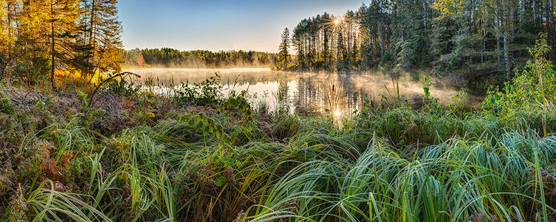 Morning Fog on Bass Lake - Igor Menaker Fine Art Photography