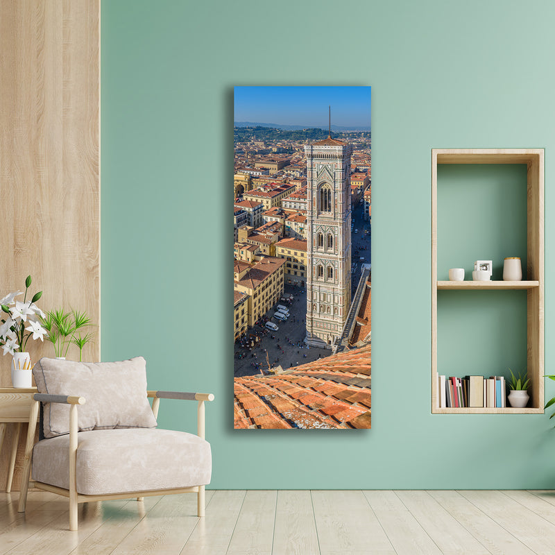 Giotto's Campanile in Florence, Tuscany