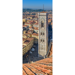 Giotto's Campanile in Florence, Tuscany
