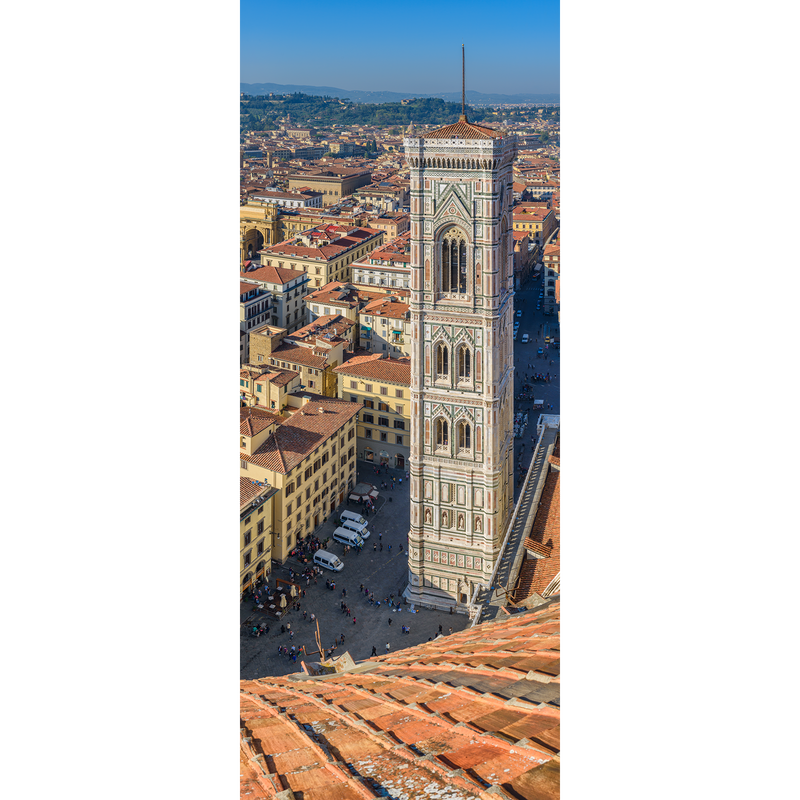 Giotto's Campanile in Florence, Tuscany