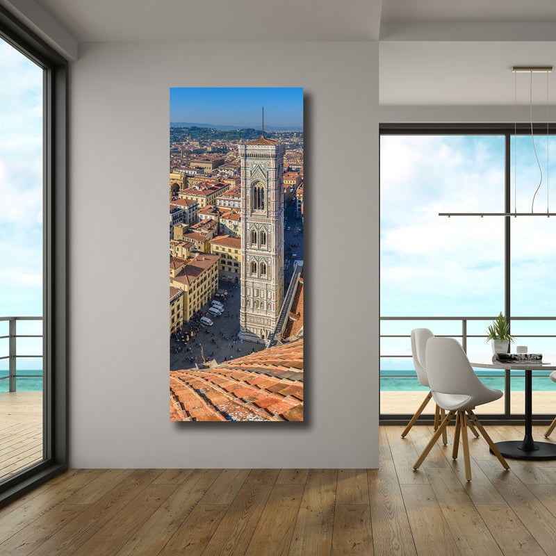 Giotto's Campanile in Florence, Tuscany