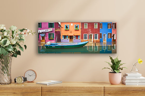 Rainbow Canal : Burano, Venice - Igor Menaker Fine Art Photography
