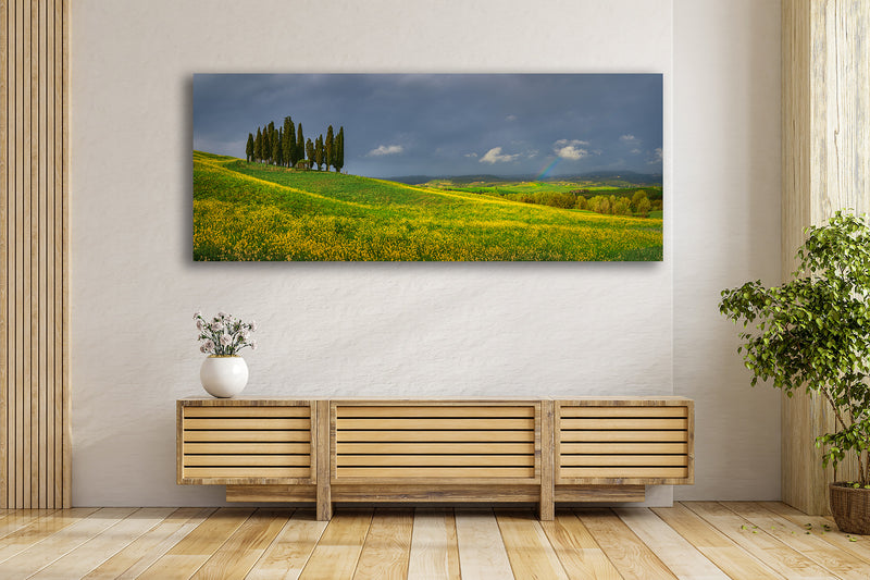 Spring Storm in Val d'Orcia Tuscany