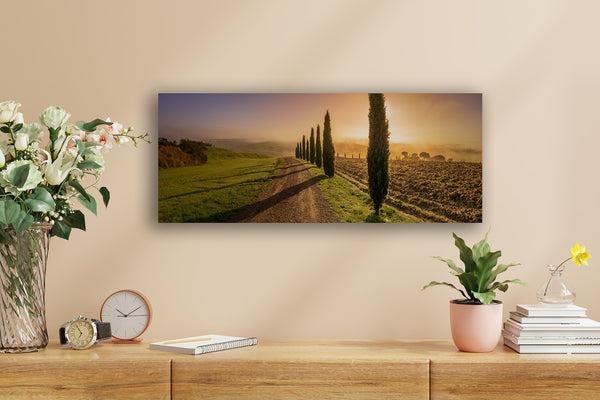 Sunrise in Val d'Orcia, Tuscany - Igor Menaker Fine Art Photography