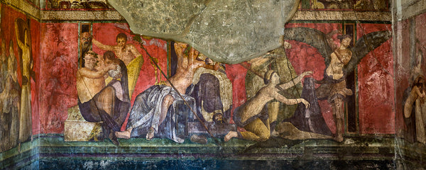 Dionysian Mysteries : Villa of the Mysteries in Pompeii