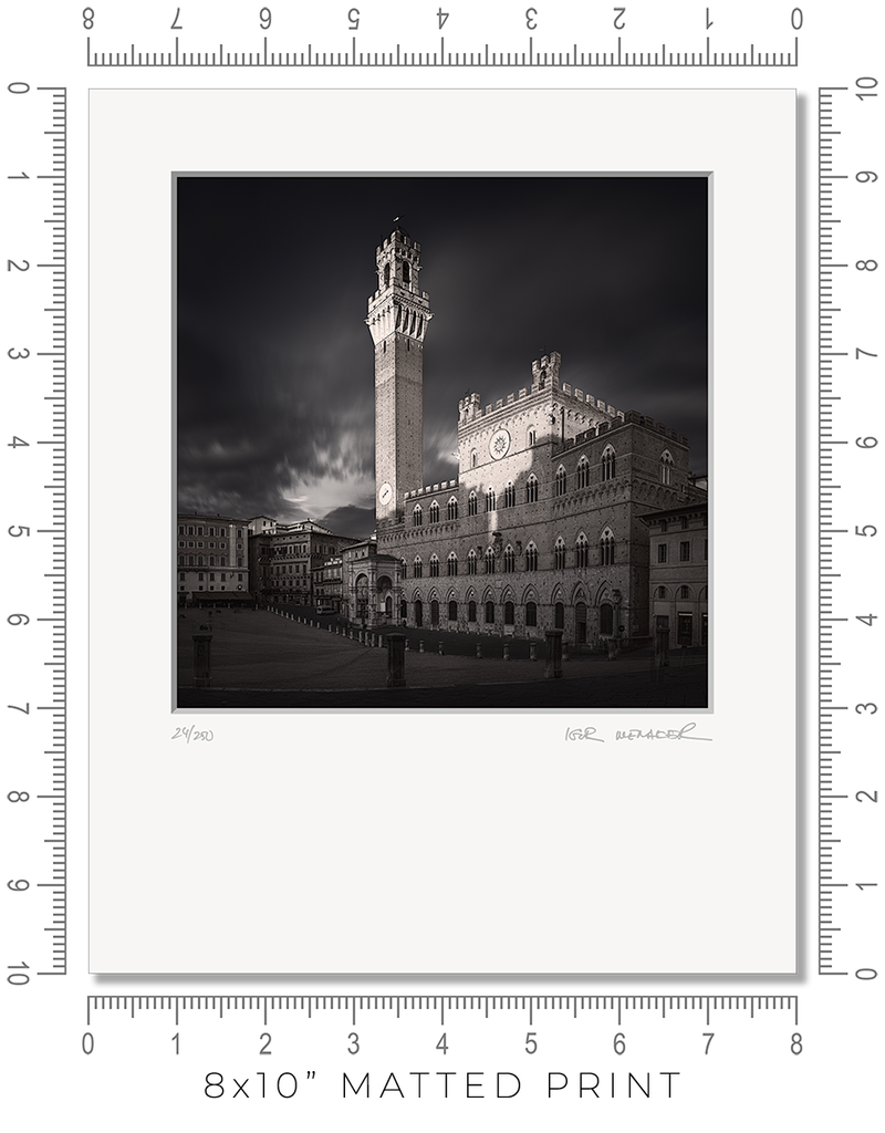 Siena Sunset - Igor Menaker Fine Art Photography