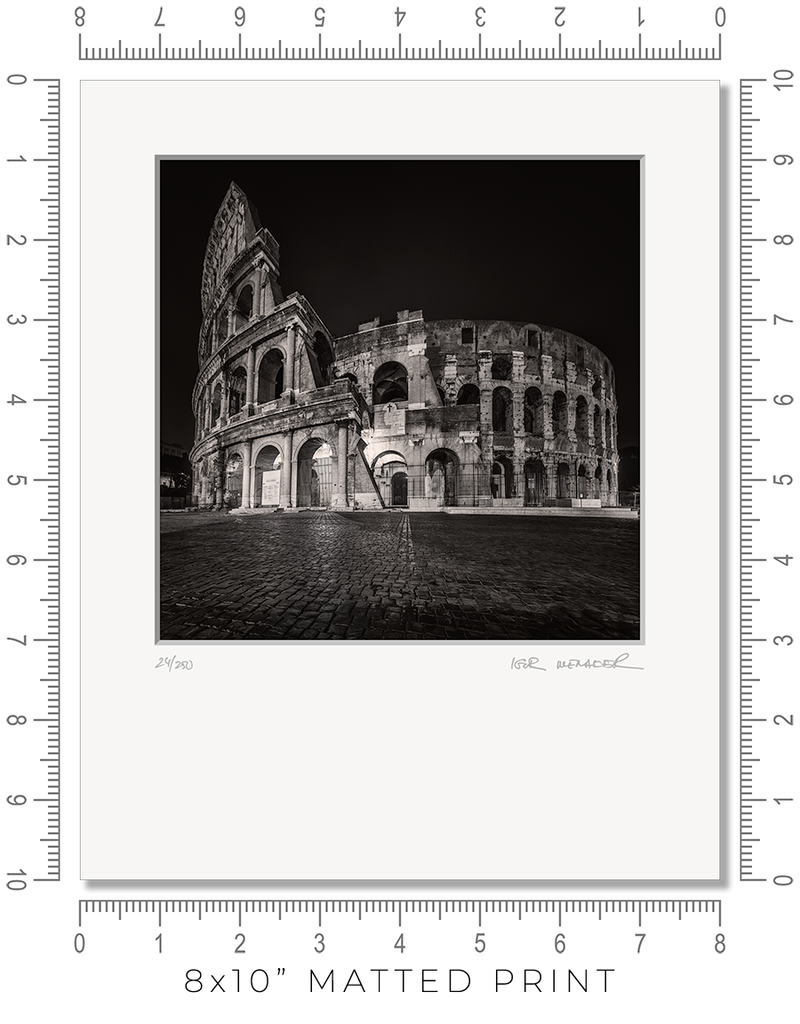 Piazza del Colosseo - Igor Menaker Fine Art Photography
