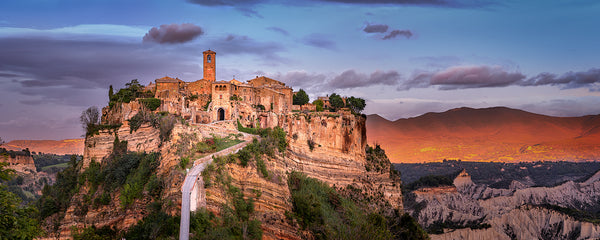 Sunset over Civita di Bagnoregio