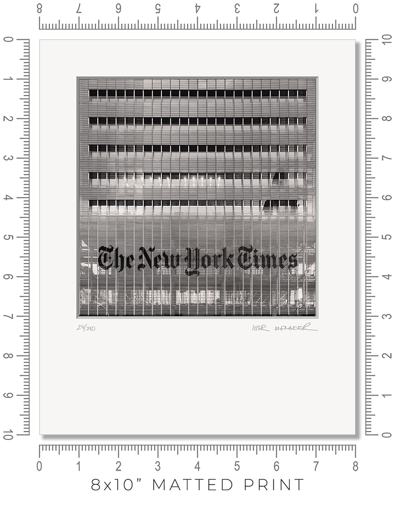 The New York Times - Igor Menaker Fine Art Photography