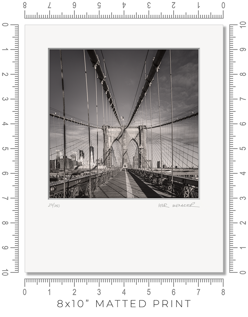 Brooklyn Bridge Tower - Igor Menaker Fine Art Photography