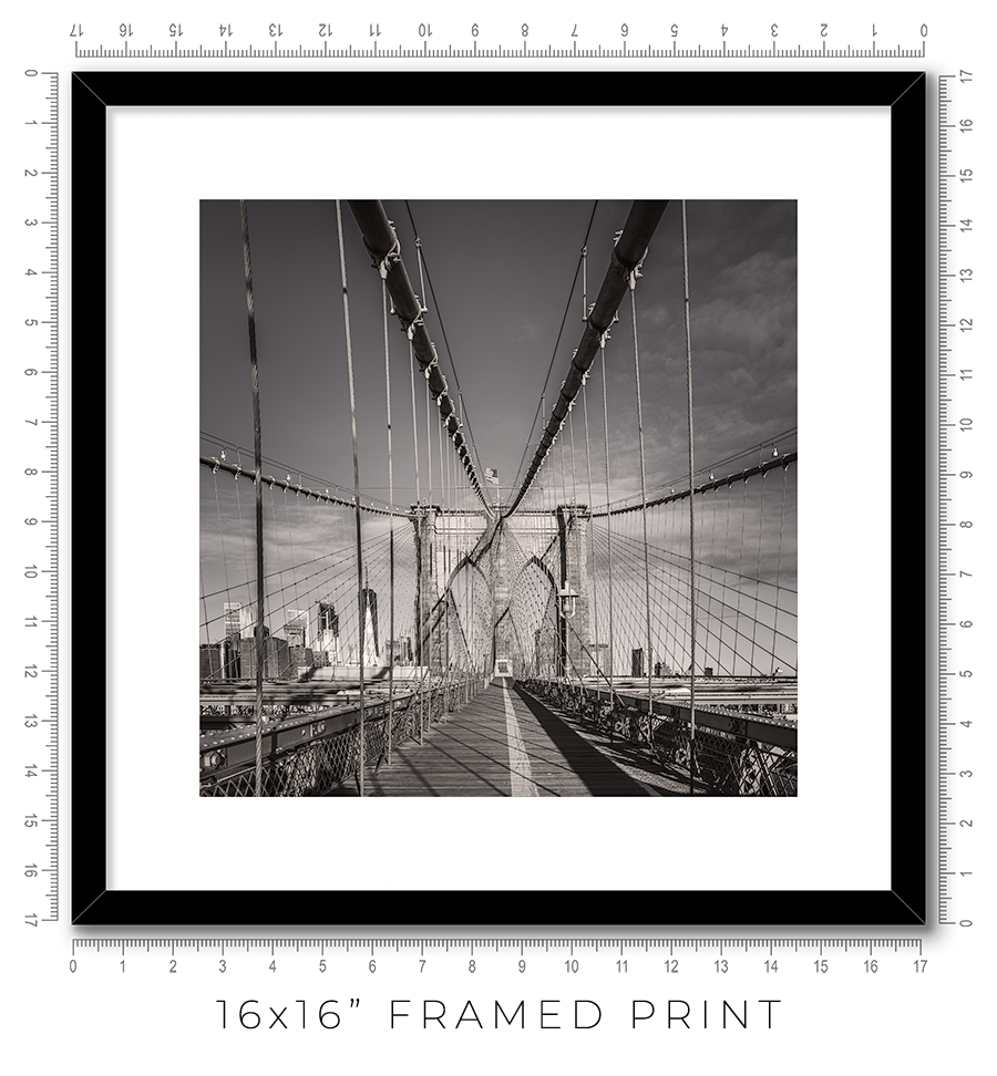 Brooklyn Bridge Tower - Igor Menaker Fine Art Photography
