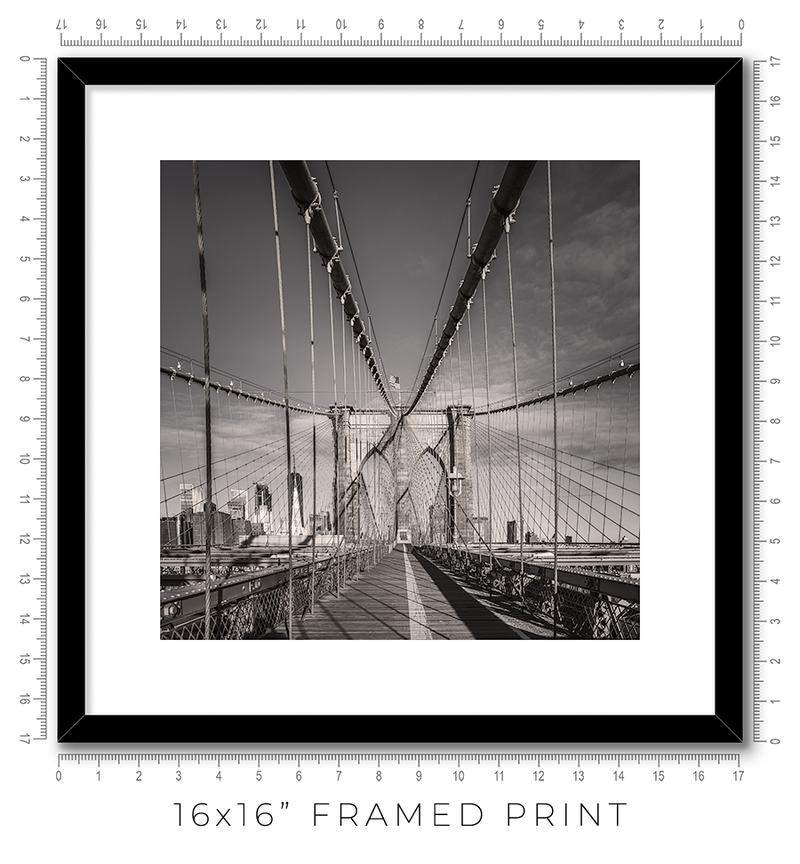 Brooklyn Bridge Tower - Igor Menaker Fine Art Photography