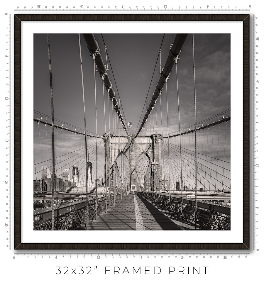 Brooklyn Bridge Tower - Igor Menaker Fine Art Photography