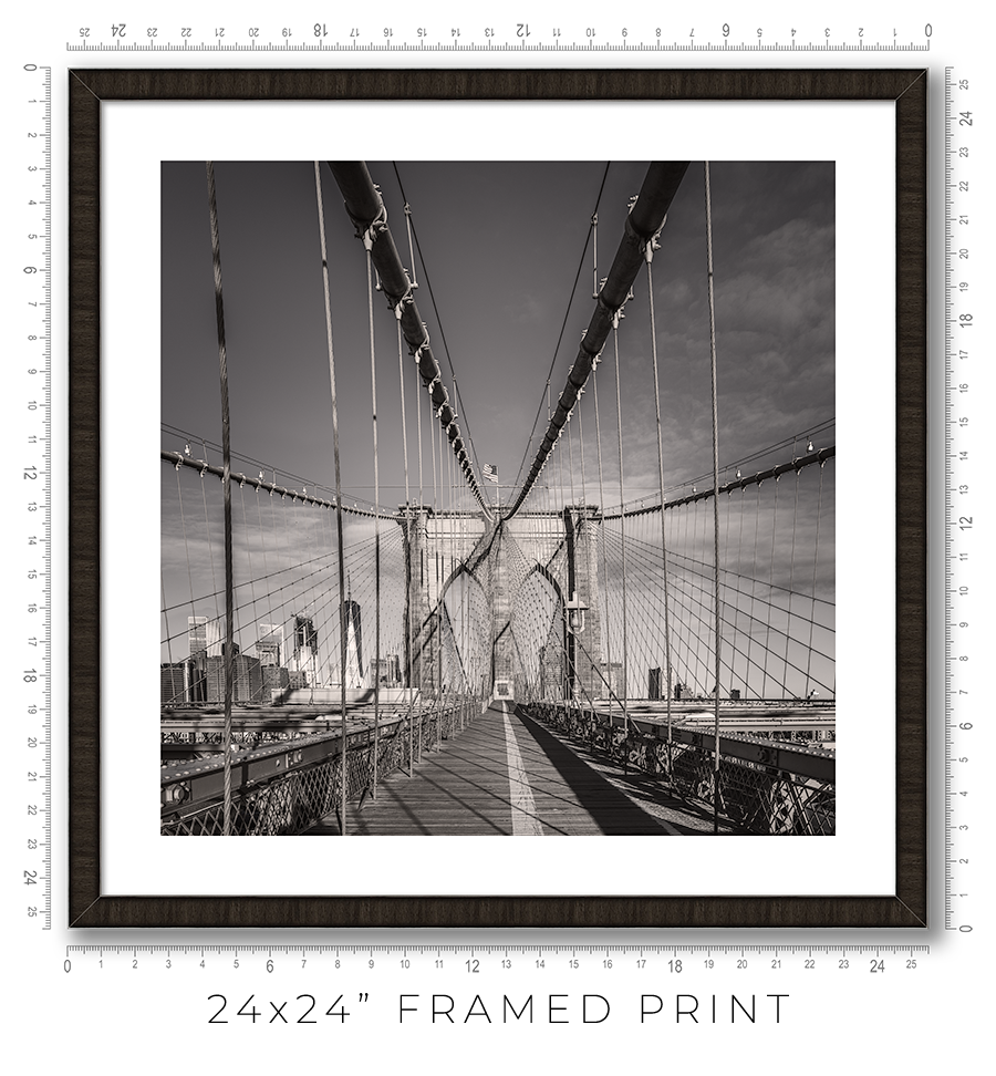Brooklyn Bridge Tower - Igor Menaker Fine Art Photography