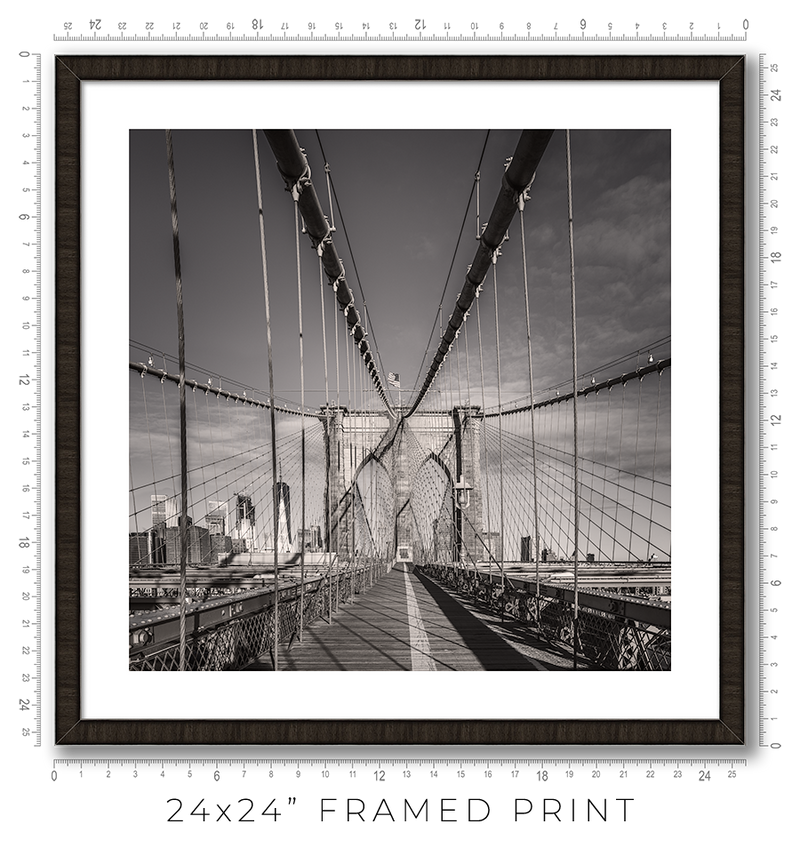 Brooklyn Bridge Tower - Igor Menaker Fine Art Photography