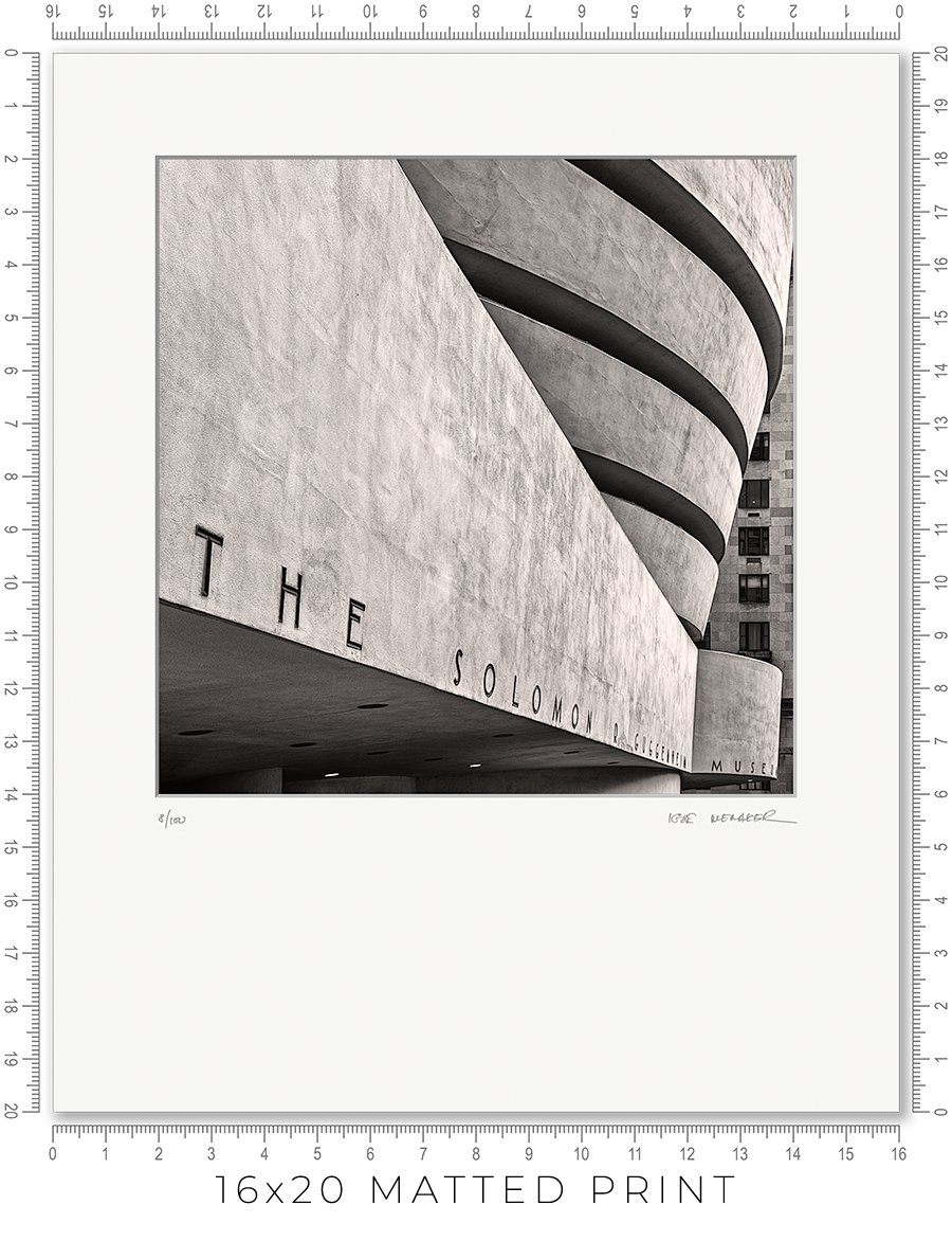 Guggenheim - Igor Menaker Fine Art Photography