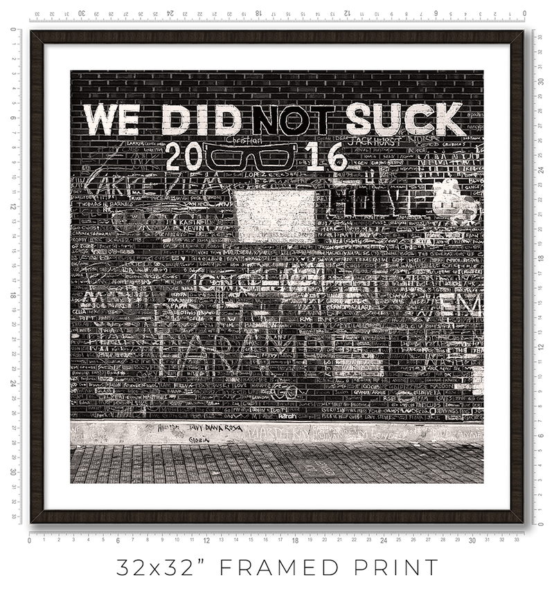 We Did Not Suck - Igor Menaker Fine Art Photography