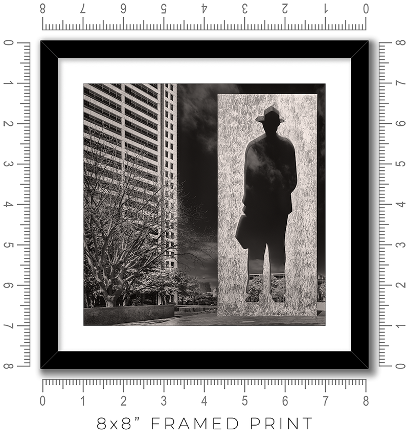 Man with Briefcase - Igor Menaker Fine Art Photography